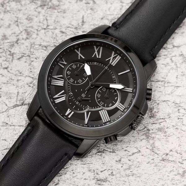 luxury usa men business watches all pointer work pu leather strap fo chronograph quartz watches big bang king relogio master watches, Slivery;brown
luxury usa men business watches all pointer work pu leather strap fo chronograph quartz watches big bang king relogio master watches, Slivery;brown