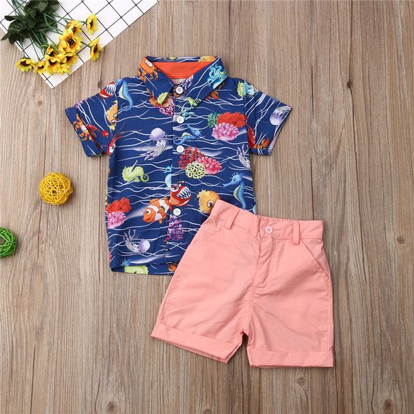 1-5t toddler kids outfit baby boys clothes set children gentleman suit sea-life short sleeve shirt+shorts summer boys set 2pcs, White
1-5t toddler kids outfit baby boys clothes set children gentleman suit sea-life short sleeve shirt+shorts summer boys set 2pcs, White