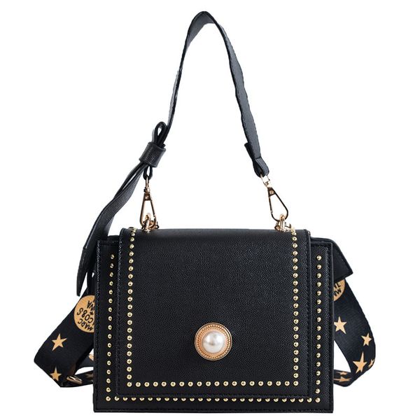 female bow handbag rivet shoulder messenger bag fashion foreign small square bag black
female bow handbag rivet shoulder messenger bag fashion foreign small square bag black