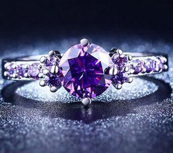 purple diamond rings for women amethyst jewelry engagement wedding rings wholesale new mix sizes korean style, Golden;silver
purple diamond rings for women amethyst jewelry engagement wedding rings wholesale new mix sizes korean style, Golden;silver