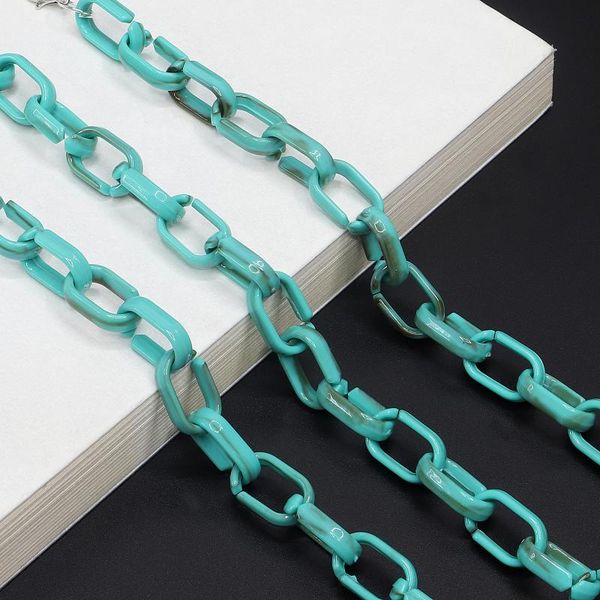 vintage glasses chain trendy green resin acrylic sunglasses lanyards reading glasses hanging neck chain eyeglasses strap unisex, Silver
vintage glasses chain trendy green resin acrylic sunglasses lanyards reading glasses hanging neck chain eyeglasses strap unisex, Silver