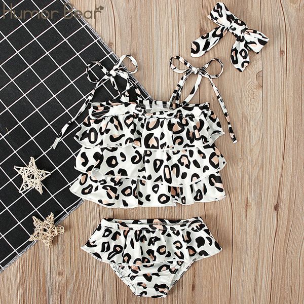 humor bear summer girls clothes leopard print swimsuit + turban two-piece set on white toddler girl sets baby kids clothing t200613
humor bear summer girls clothes leopard print swimsuit + turban two-piece set on white toddler girl sets baby kids clothing t200613