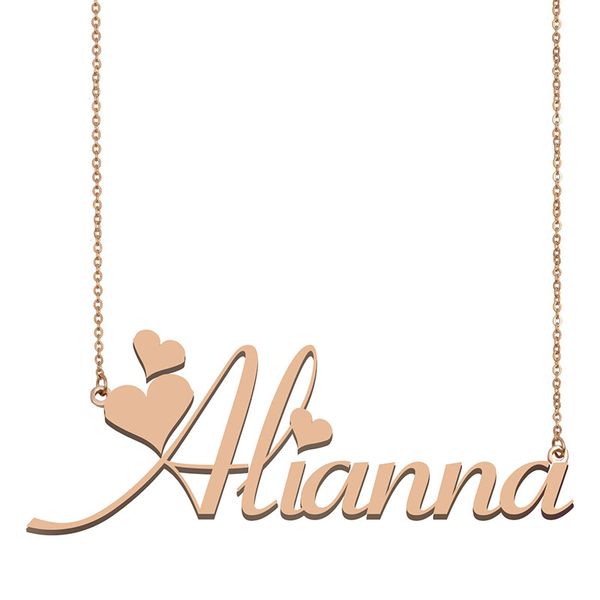 alianna name necklace pendant for women girls birthday gift custom nameplate children friends jewelry 18k gold plated stainless steel, Silver
alianna name necklace pendant for women girls birthday gift custom nameplate children friends jewelry 18k gold plated stainless steel, Silver