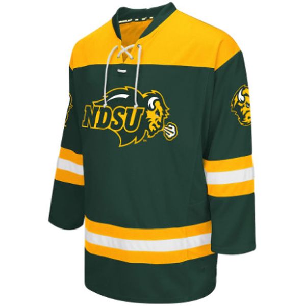 custom men's ndsu bison colosseum hockey jersey embroidery stitched any name any number hight quality size s-3xl, Black
custom men's ndsu bison colosseum hockey jersey embroidery stitched any name any number hight quality size s-3xl, Black
