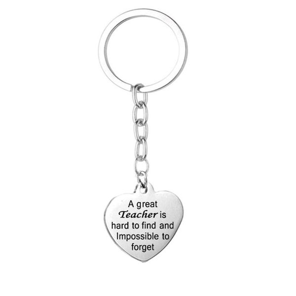 heart keyring stainless steel gifts teacher's day accessories polished thanks presenting school charming words on, Silver
heart keyring stainless steel gifts teacher's day accessories polished thanks presenting school charming words on, Silver