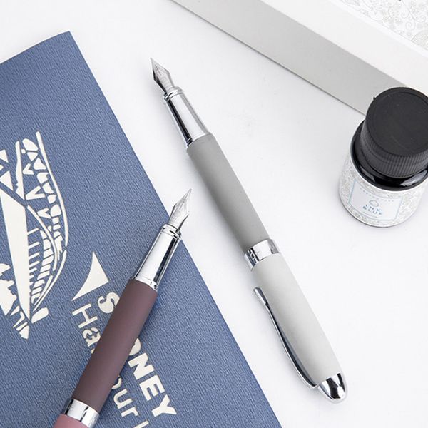 hongdian metal fountain pen molandi season color fine 0.4mm nib writing pens gift office business writing set stationery supply
hongdian metal fountain pen molandi season color fine 0.4mm nib writing pens gift office business writing set stationery supply