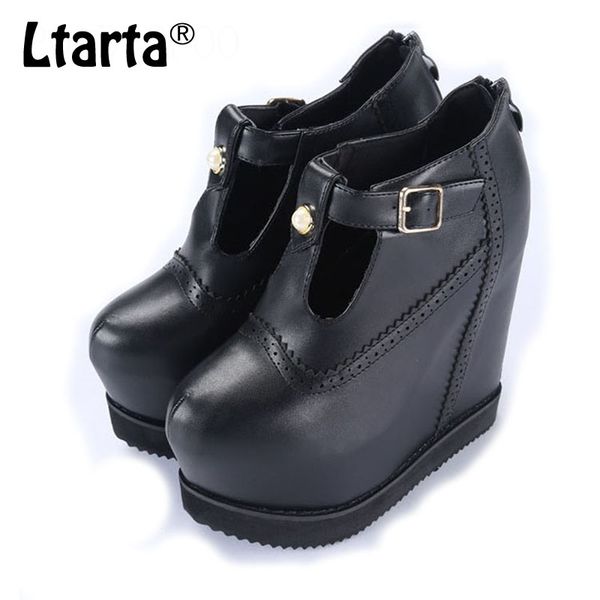 ltarta 2018 new women's super high heels platform pumps boots nightclub girls female boots belt buck .zyw-018, Black
ltarta 2018 new women's super high heels platform pumps boots nightclub girls female boots belt buck .zyw-018, Black