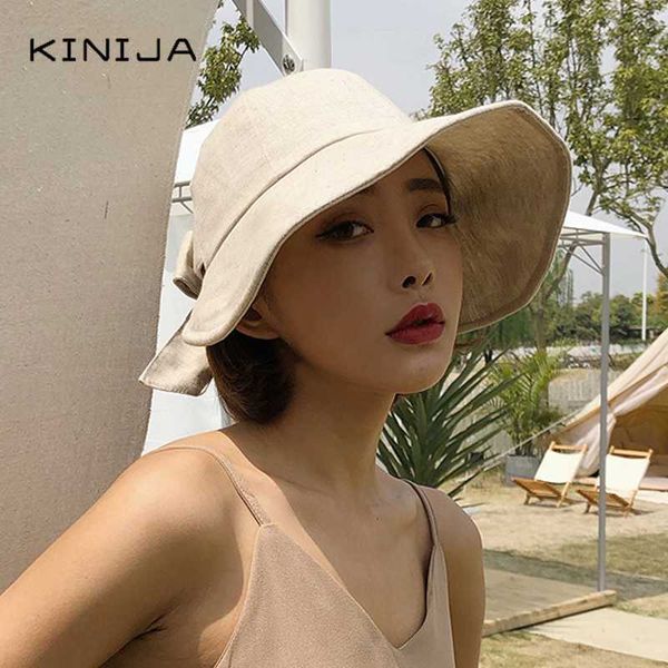 korean cotton and linen long brim sun hat summer bow women's hat foldable fisherman's breathable solid color sun, Blue;gray
korean cotton and linen long brim sun hat summer bow women's hat foldable fisherman's breathable solid color sun, Blue;gray