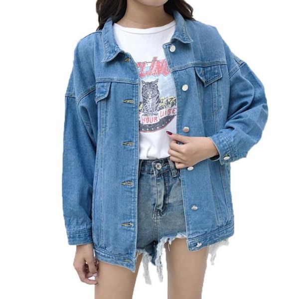 yfashion women long sleeves denim jacket fashionable casual coat loose fit simple beautiful natural coat, Black;brown
yfashion women long sleeves denim jacket fashionable casual coat loose fit simple beautiful natural coat, Black;brown
