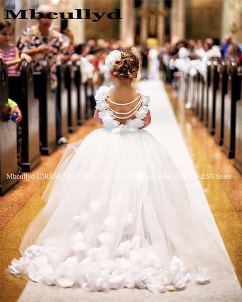 luxury pearls ball gown flower girl dresses for weddings 2019 long sweep train cute flower girls first communion dress for girls, Red;yellow
luxury pearls ball gown flower girl dresses for weddings 2019 long sweep train cute flower girls first communion dress for girls, Red;yellow