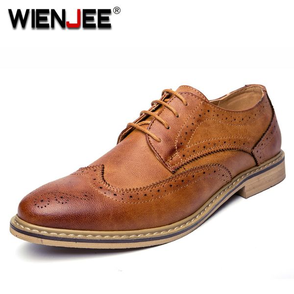 2019 new classic dress shoes men fashion elegant formal wedding shoes lace-up casual men brogue formal footwear, Black
2019 new classic dress shoes men fashion elegant formal wedding shoes lace-up casual men brogue formal footwear, Black