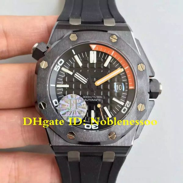 2 style jf maker swiss cal.3120 automatic men offshore ceramic bezel carbon case fiber rubber bands transparent back 15706 15707ce watch, Slivery;brown 
2 style jf maker swiss cal.3120 automatic men offshore ceramic bezel carbon case fiber rubber bands transparent back 15706 15707ce watch, Slivery;brown