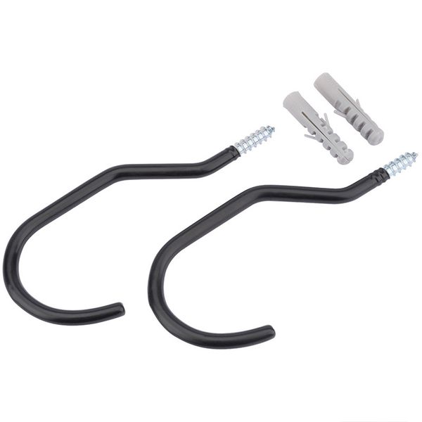 2 pcs stand holder wall mounted cycling brackets steel garage heavy duty home hanger bicycle storage accessories bike hook black
2 pcs stand holder wall mounted cycling brackets steel garage heavy duty home hanger bicycle storage accessories bike hook black