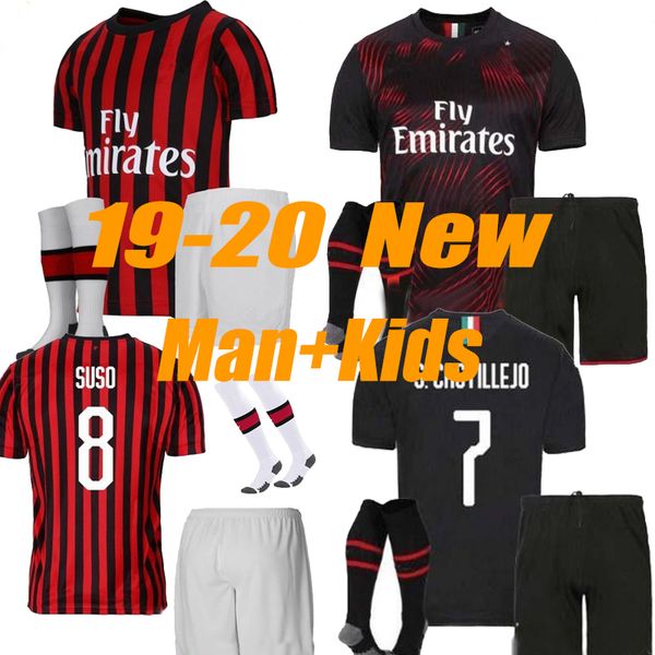 ac milan 19 20 soccer jersey piatek football shirt paqueta theo suso men kids cutrone camisa de futebol romagnol maillot de foot, Black
ac milan 19 20 soccer jersey piatek football shirt paqueta theo suso men kids cutrone camisa de futebol romagnol maillot de foot, Black