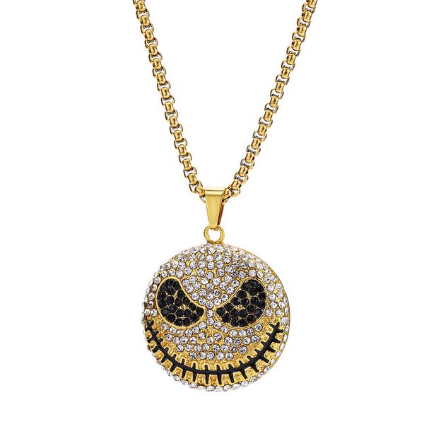 rhinestones halloween facemen necklace hip hop gold sliver iced out crystal miami cuban rock pendant rapper men jewelry, Silver
rhinestones halloween facemen necklace hip hop gold sliver iced out crystal miami cuban rock pendant rapper men jewelry, Silver