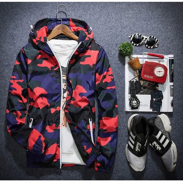 2019 spring camouflage jacket mnes women style jackets coat usa size xs-xl sa-8, Black;brown
2019 spring camouflage jacket mnes women style jackets coat usa size xs-xl sa-8, Black;brown