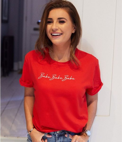 tshirt women babe babe letter print short sleeve slim fit tee t shirt chemise femme, White
tshirt women babe babe letter print short sleeve slim fit tee t shirt chemise femme, White