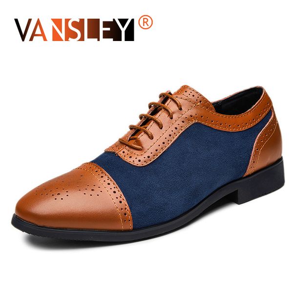 dress mens printed shoes formal split leather luxury brogue shoes working office mens business pointy leather man, Black
dress mens printed shoes formal split leather luxury brogue shoes working office mens business pointy leather man, Black