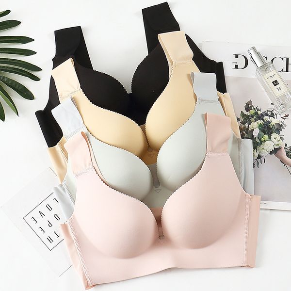 bras for women seamless bra push up wireless bra intimates female underwear wire femme comfort brassiere, Red;black
bras for women seamless bra push up wireless bra intimates female underwear wire femme comfort brassiere, Red;black