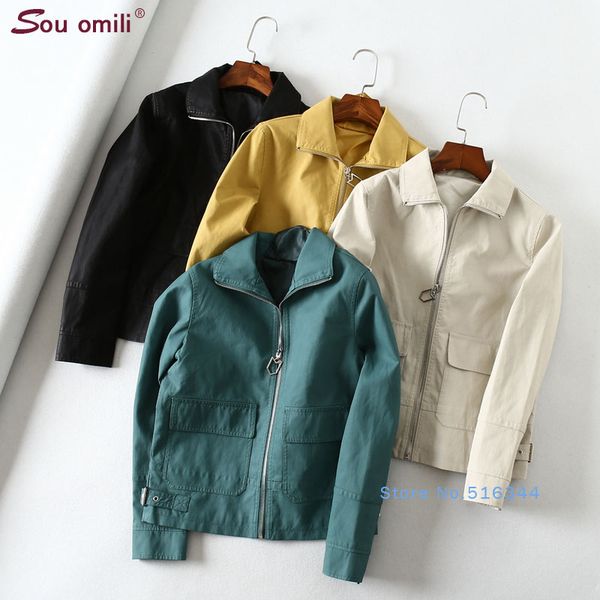 causal faux leather jacket for women moto coat yellow jacket jaquetas couro casaco chaqueta cuerina mujer blazer, Black
causal faux leather jacket for women moto coat yellow jacket jaquetas couro casaco chaqueta cuerina mujer blazer, Black