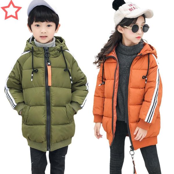 children's jacket new boy down jacket baby long thick cotton coat windbreaker girl hooded trench coat, Blue;gray
children's jacket new boy down jacket baby long thick cotton coat windbreaker girl hooded trench coat, Blue;gray
