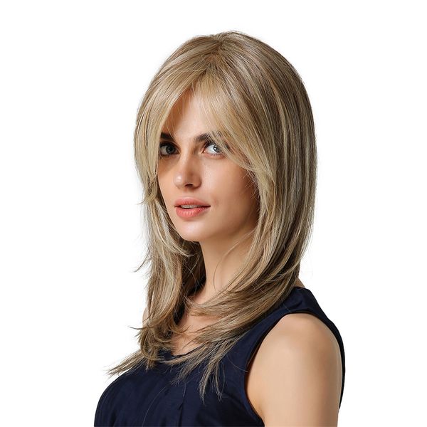 20'' women lasting resistant synthetic fibre long straight hair wig cap 
20'' women lasting resistant synthetic fibre long straight hair wig cap