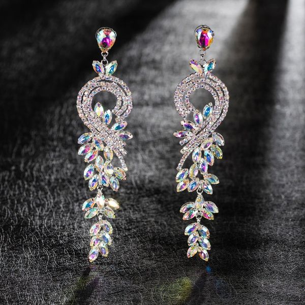 european bride earring marry wedding wedding dress decoration long earrings colour evening dress banquet jewelry drill, Golden
european bride earring marry wedding wedding dress decoration long earrings colour evening dress banquet jewelry drill, Golden