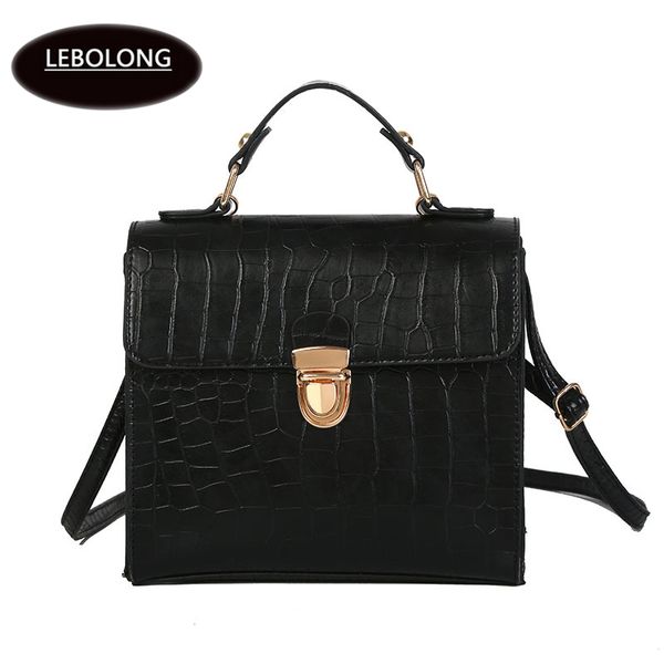 lebolong bag women casual solid flap leather shoulder bag messenger vintage crocodile pattern handbags women's lux
lebolong bag women casual solid flap leather shoulder bag messenger vintage crocodile pattern handbags women's lux
