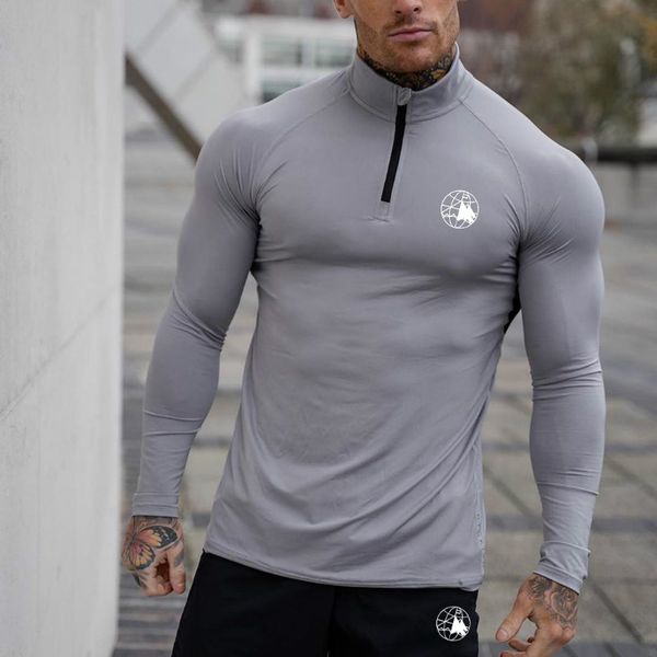 men's t-shirts fashion men fitness long sleeve bodybuilding workout shirts hoodie, White;black
men's t-shirts fashion men fitness long sleeve bodybuilding workout shirts hoodie, White;black