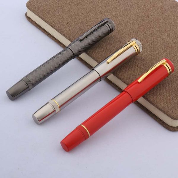 office writing supplies plastic luxury classic red gun gray stainless steel rollerball pen, Blue;orange
office writing supplies plastic luxury classic red gun gray stainless steel rollerball pen, Blue;orange