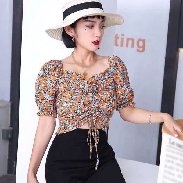женщины summer square collar женщины рубашки sexy сладкий плиссе малый цветочные короткие шифон блузка бюстгальтеры короткие топы croptops *, White
женщины summer square collar женщины рубашки sexy сладкий плиссе малый цветочные короткие шифон блузка бюстгальтеры короткие топы croptops *, White