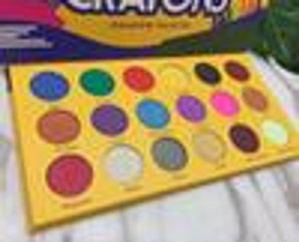 2021 box of crayons eyeshadow ishadow palette 18 color shimmer matte eyeshadow palette makeup eye shadow