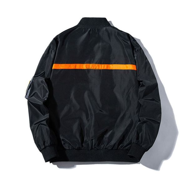 men bomber space jacket outwear japan flight pilot jackets male coat college outerwear jacket us size, Black;brown
men bomber space jacket outwear japan flight pilot jackets male coat college outerwear jacket us size, Black;brown