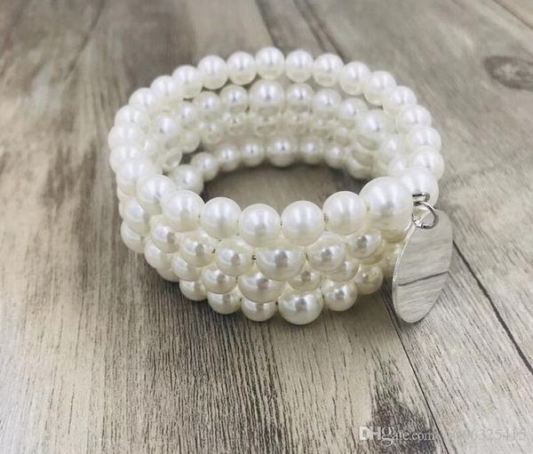 wrapped pearl monogrammed stacking bracelet set clear crystal beads monogram wrapped stacking bracelet sethome delivery, Black
wrapped pearl monogrammed stacking bracelet set clear crystal beads monogram wrapped stacking bracelet sethome delivery, Black