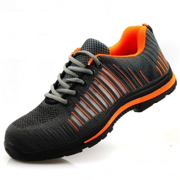 summer men's breathable steel toe cap work safety shoes men outdoor sneakers anti-slip steel puncture proof safety boots shoes, Black
summer men's breathable steel toe cap work safety shoes men outdoor sneakers anti-slip steel puncture proof safety boots shoes, Black
