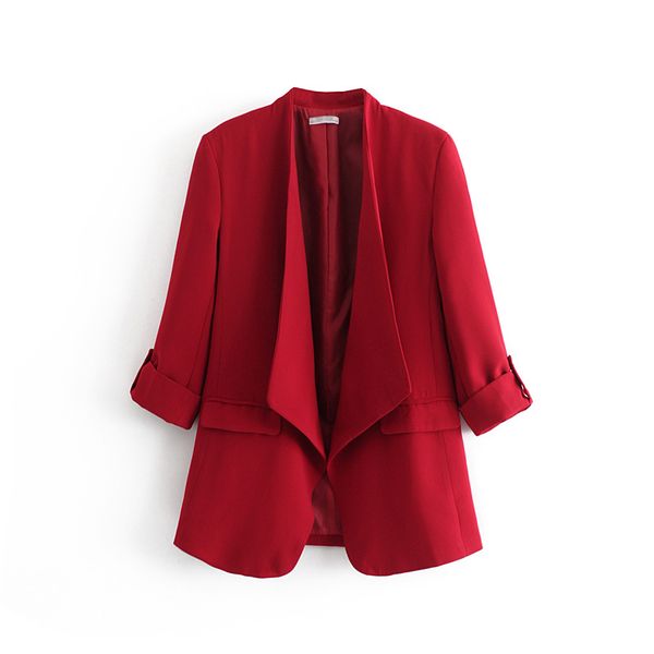 red women elegant blazers twill ladies notched collar suits 2019 spring-autumn chic girls black cardigan blazer femme set, White;black
red women elegant blazers twill ladies notched collar suits 2019 spring-autumn chic girls black cardigan blazer femme set, White;black