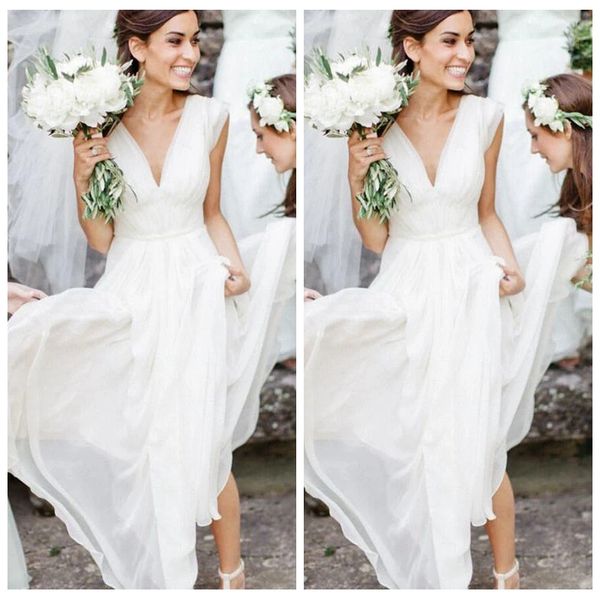 decent v-neck white chiffon wedding dress romantic ruched country wedding dresses illusion bodice simple wedding dresses with sweep train
decent v-neck white chiffon wedding dress romantic ruched country wedding dresses illusion bodice simple wedding dresses with sweep train