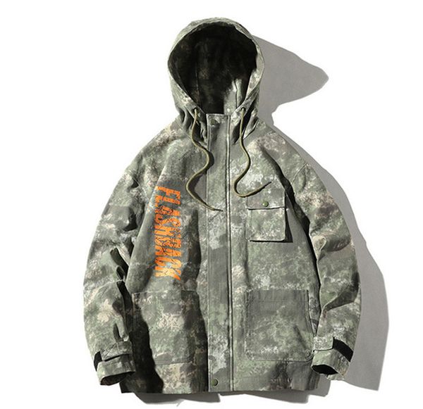 mens designer camouflage printed jackets fashion hooded mens coats casual long sleeved outerwear mens clothing, Black;brown
mens designer camouflage printed jackets fashion hooded mens coats casual long sleeved outerwear mens clothing, Black;brown