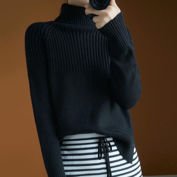 2019 winter solid turtleneck casual sweater thick slim long sleeves knitted pullovers ladies warm oversize sweater jumpers, White;black
2019 winter solid turtleneck casual sweater thick slim long sleeves knitted pullovers ladies warm oversize sweater jumpers, White;black