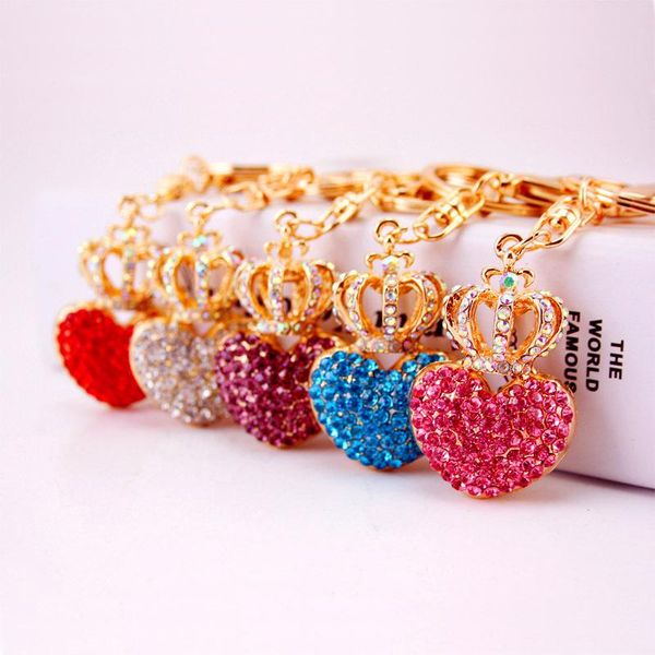 crown pendant keychain crystal rhinestone love heart keyrings gold tone plated lobster clasp car key ring women fashion key chains, Slivery;golden
crown pendant keychain crystal rhinestone love heart keyrings gold tone plated lobster clasp car key ring women fashion key chains, Slivery;golden