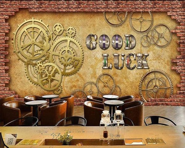 p wallpaper custom 3d european and american retro industrial style brick wall gear bar coffee shop background wall decor
p wallpaper custom 3d european and american retro industrial style brick wall gear bar coffee shop background wall decor
