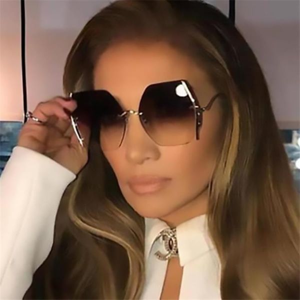 famous brand fashion frameless oversized sunglasses 2019 designer women metal big shades brown gradient sun glasses uv400o culos zrrrc
famous brand fashion frameless oversized sunglasses 2019 designer women metal big shades brown gradient sun glasses uv400o culos zrrrc