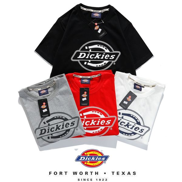 dickies women mens designer t shirts 100%cotton casual short sleeve tshirt summer letter print mens tee couples matching clothes
dickies women mens designer t shirts 100%cotton casual short sleeve tshirt summer letter print mens tee couples matching clothes