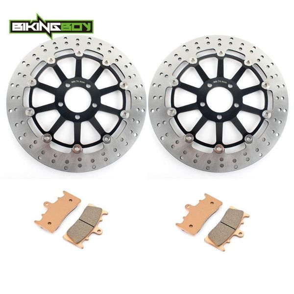 bikingboy front brake discs rotors disks pads ninja zx9r 96 97 zx7r 1996-2003 zx12r 00-03 vn 1500 mean streak 02 03 vn 1600 04
bikingboy front brake discs rotors disks pads ninja zx9r 96 97 zx7r 1996-2003 zx12r 00-03 vn 1500 mean streak 02 03 vn 1600 04