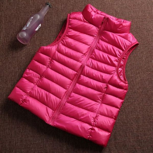 mumuzi light down vest ladies stand collar casual light short vest sleeveless waistcoat winter warm down jackets, Black;white
mumuzi light down vest ladies stand collar casual light short vest sleeveless waistcoat winter warm down jackets, Black;white