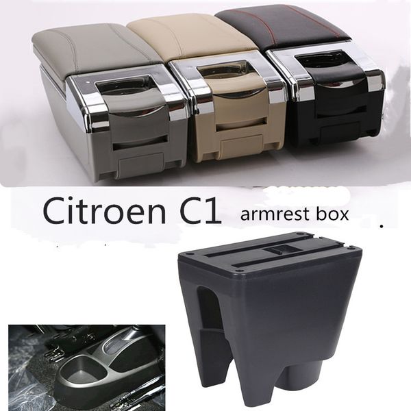 armrest box central store interior storage car-styling accessories with cup holder for c1 107 aygo bj
armrest box central store interior storage car-styling accessories with cup holder for c1 107 aygo bj