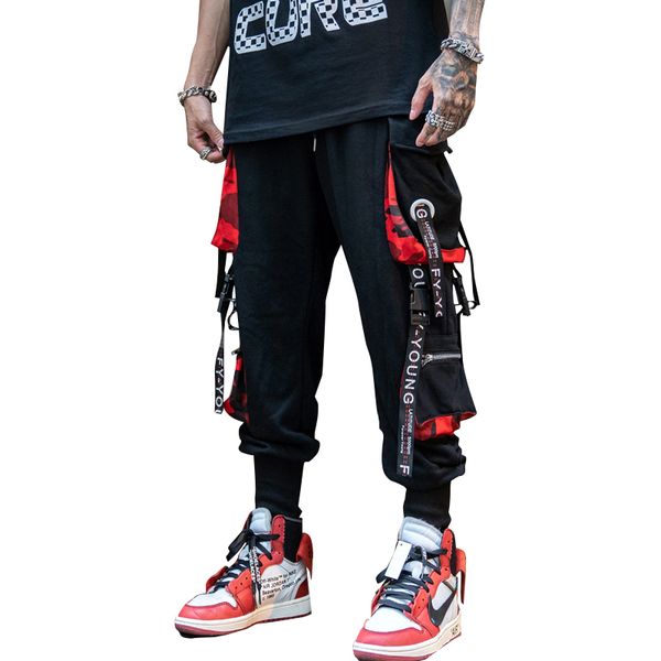 men street style dance pants ribbon harlan beam pants hip hop streetwear men casual sweatpants brand joggers nine, Black
men street style dance pants ribbon harlan beam pants hip hop streetwear men casual sweatpants brand joggers nine, Black