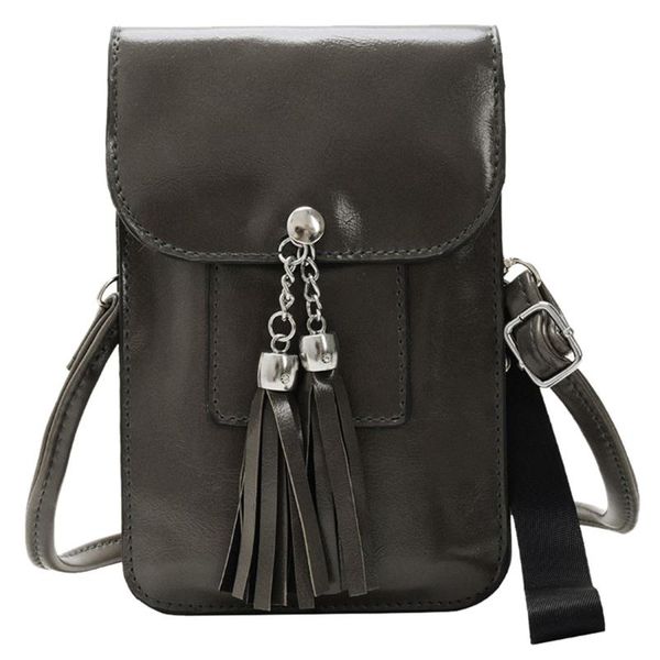 women tassel bags fashion mobile phone totes back side clear touching screen handbag female leather messenger bag d4
women tassel bags fashion mobile phone totes back side clear touching screen handbag female leather messenger bag d4