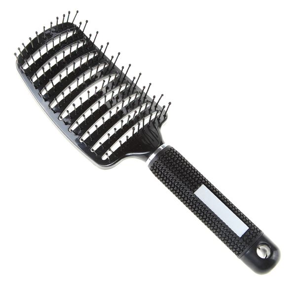 anti-static heat curved vent big size massage comb pro hair salon barber hair styling tools rows tine combs brushes, Silver
anti-static heat curved vent big size massage comb pro hair salon barber hair styling tools rows tine combs brushes, Silver