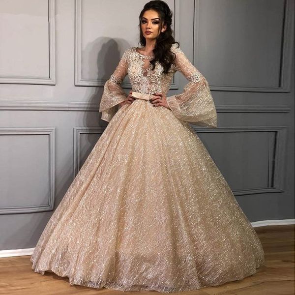 glitter tulle lace quinceanera dresses with long sleeve 2020 gold champagne shiny sequins ball gown sweety 15 prom formal dress, Blue;red
glitter tulle lace quinceanera dresses with long sleeve 2020 gold champagne shiny sequins ball gown sweety 15 prom formal dress, Blue;red